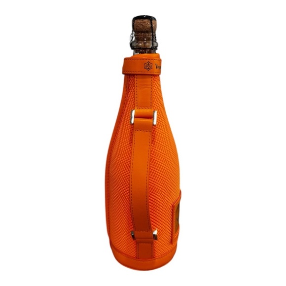 VEUVE CLICQUOT Neoprene Bottle Holders Brut Ice Jacket Orange - Picture 2 of 6